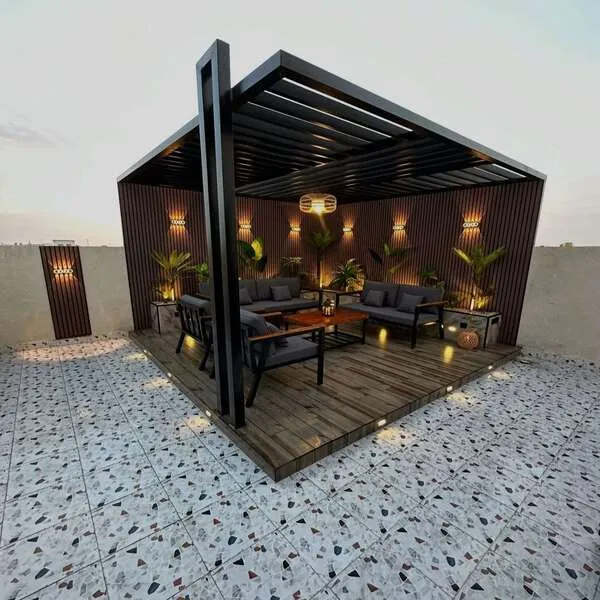 مظلات حدائق جدة | تفصيل وتركيب وتصاميم للحدائق