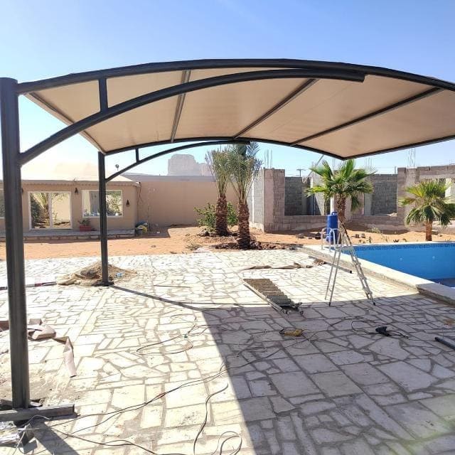 مظلات وسواتر في جميع أحياء جدة | تركيب وتصميم